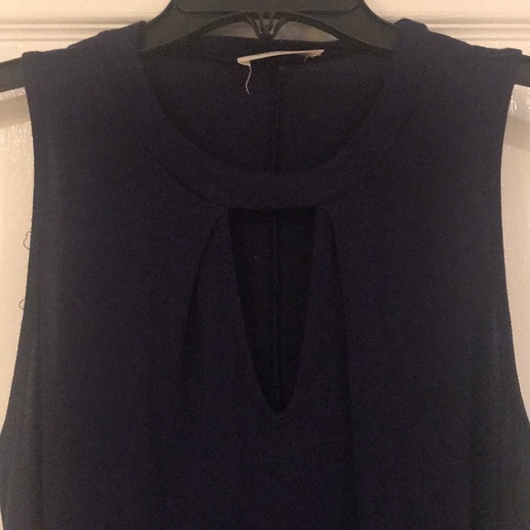 Navy keyhole tank dress - Picture 2 of 2
